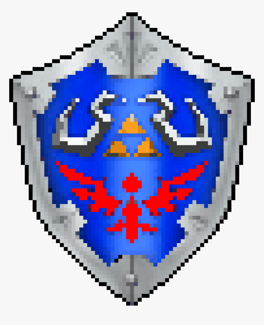 Terraria Fan Ideas Wiki - Legend Of Zelda Shield Drawing, HD Png Download, Free Download