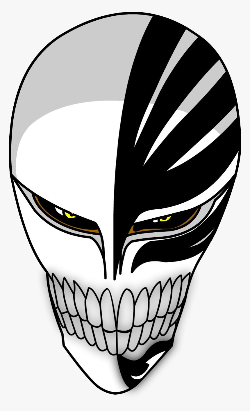 Ichigo Hollow Mask By Hylian Shield Master-d296z48 - Bleach Hollow Mask Png, Transparent Png, Free Download