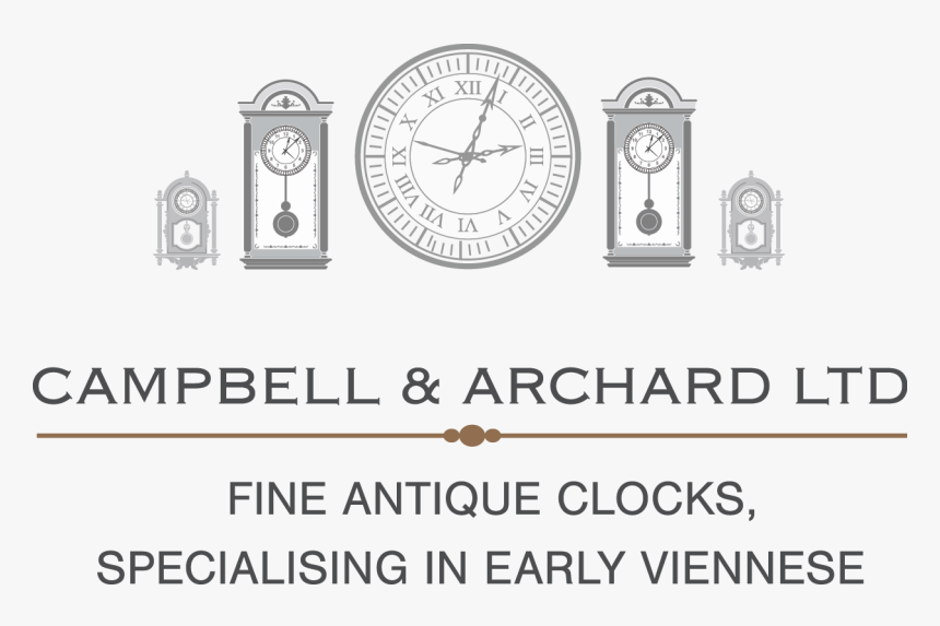 Campbell & Archard Logo - Antique Clock Logo, HD Png Download, Free Download