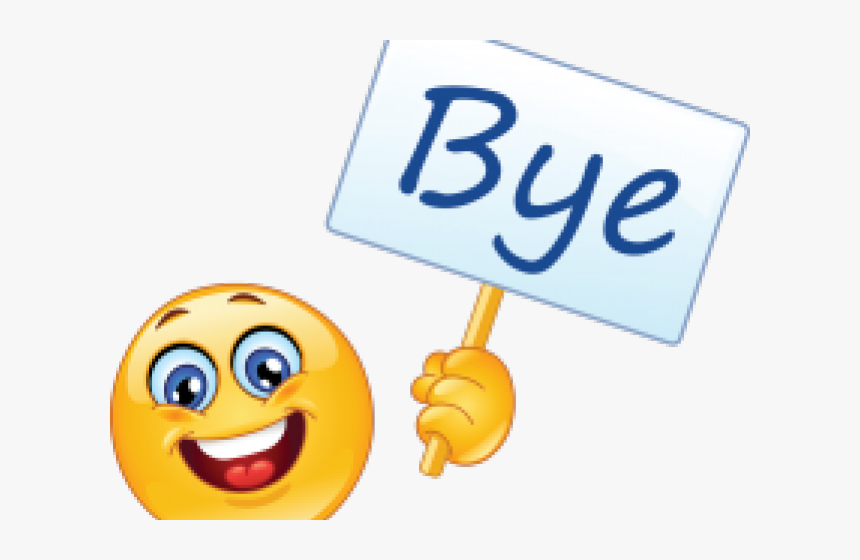 Transparent Bye Clipart - Goodbye Emoji, HD Png Download, Free Download