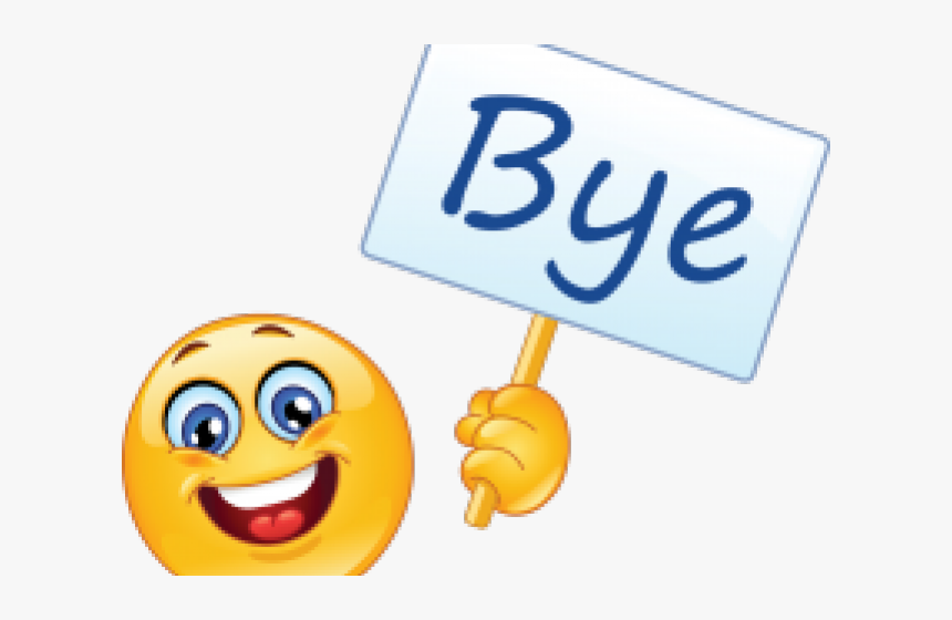 Smiley Face Waving Goodbye Clip Art Clipart Best