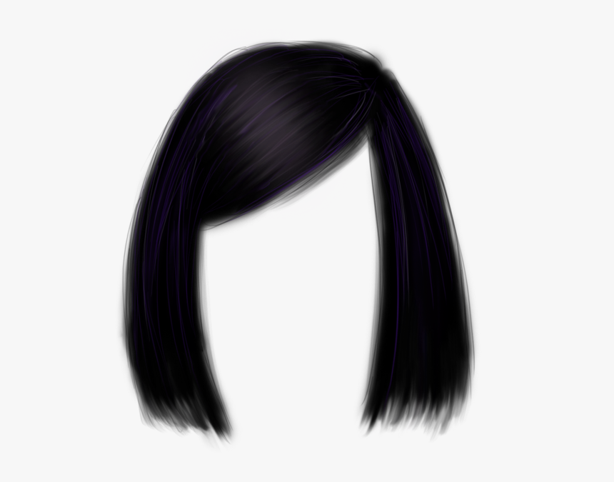 Short Hair Png Image - Anime Girl Hair Transparent Background, Png Download  - kindpng