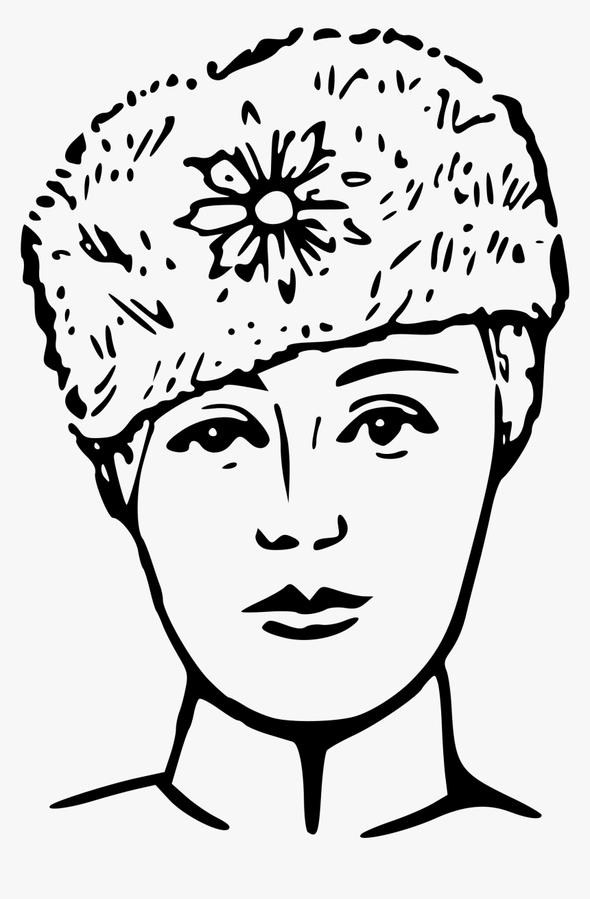 Russian Fur Hat - Russian Girl Black Clipart, HD Png Download, Free Download