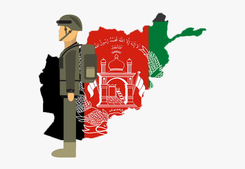 Afghanistan Map With Flag, HD Png Download, Free Download