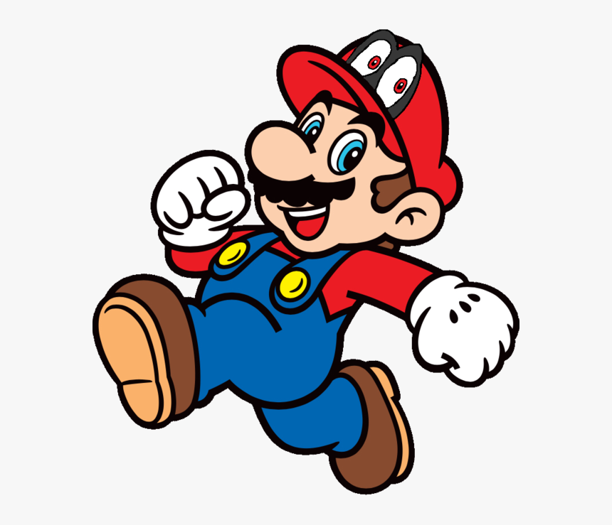Mario And Cappy - Super Mario Bros Png, Transparent Png, Free Download