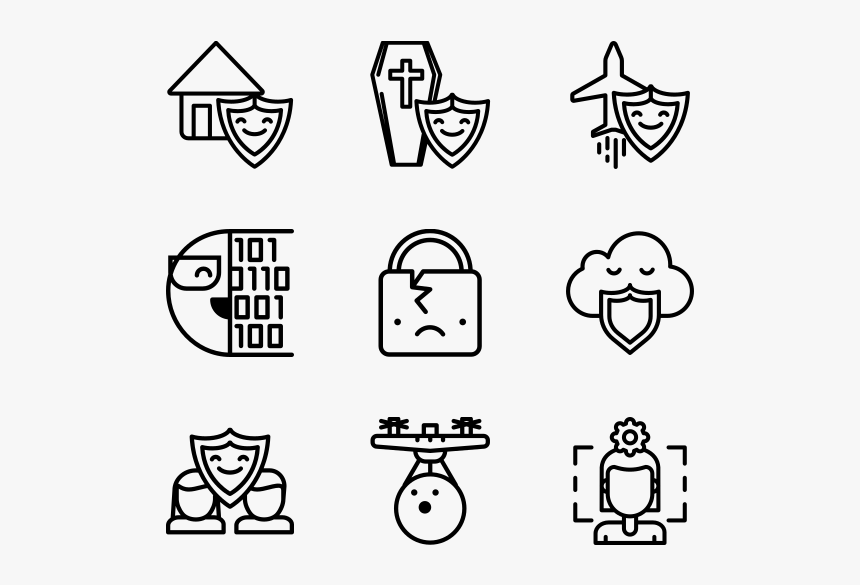 Security - Design Icons Vector, HD Png Download, Free Download