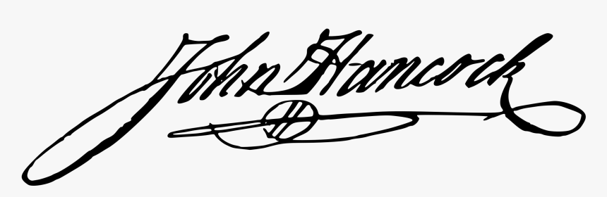 Panda Free Images Signatureclipart - John Hancock's Signature, HD Png Download, Free Download