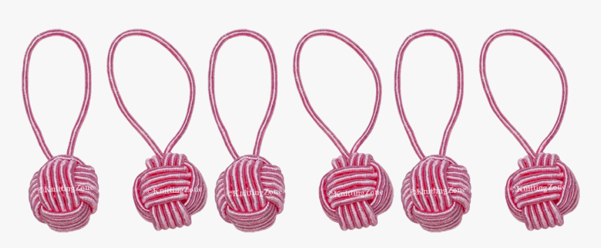 Hiyahiya Yarn Ball Stitch Markers Pink (1000x600), - Wire, HD Png Download, Free Download