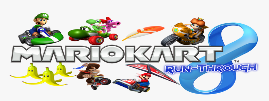 Picture - Mario Kart 8 Wii U Logo, HD Png Download, Free Download