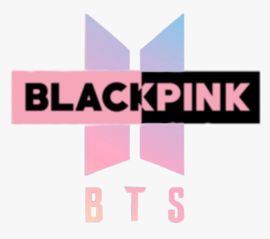 blackpink #bts #logo #kpop - Graphic Design, HD Png Download - kindpng