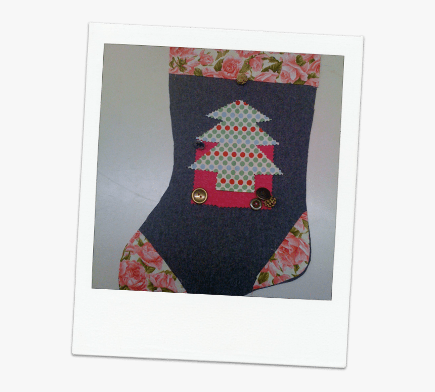 Handmade Stocking - Christmas Stocking, HD Png Download, Free Download