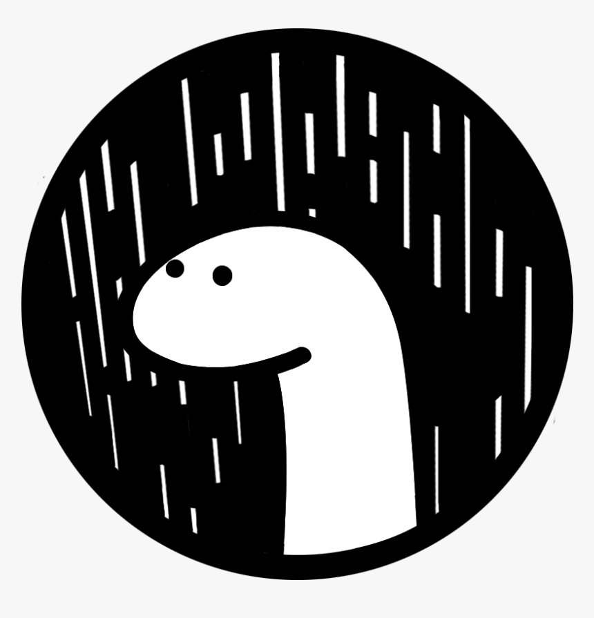 Dino In The Rain - Deno Js, HD Png Download, Free Download