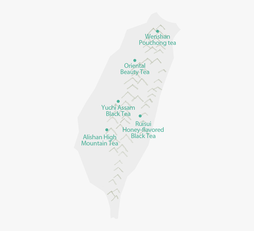 Taiwan Mountains Map, HD Png Download, Free Download