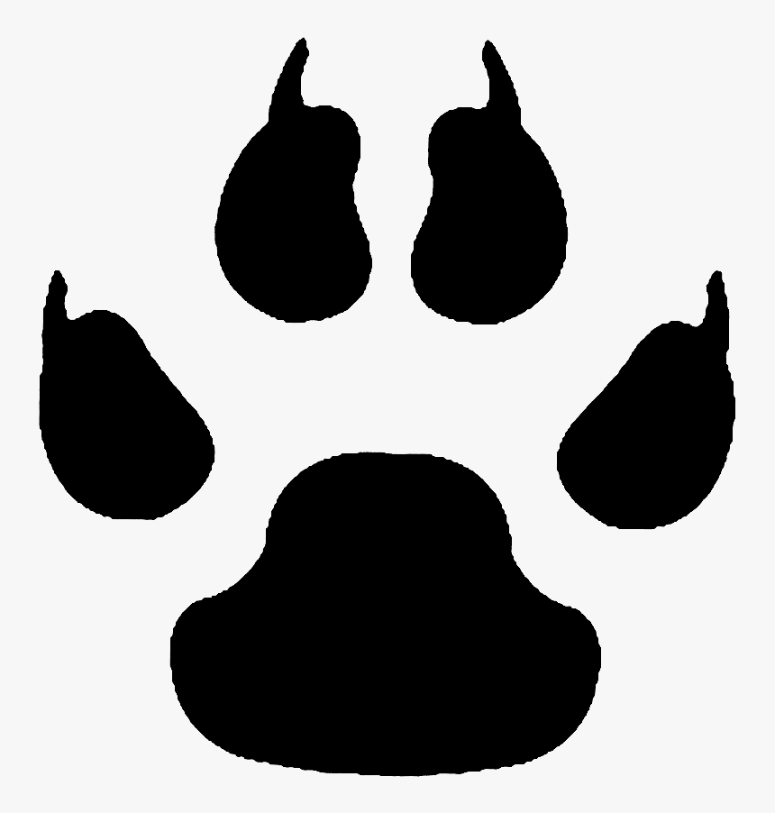 Transparent Wolf Paw Print Png - Wolf Paw Print Vector, Png Download, Free Download
