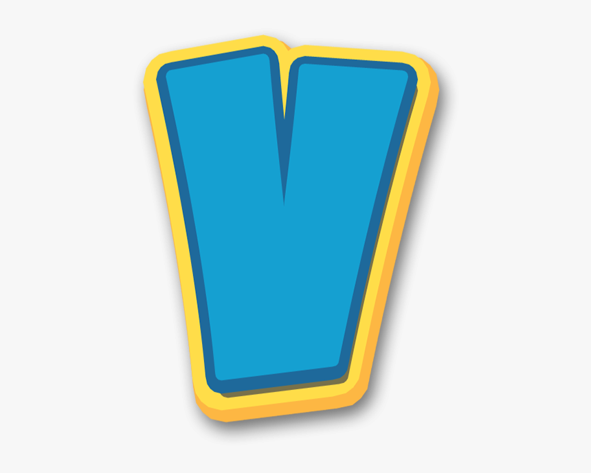 Alphabet Paw Patrol Letter V - V Paw Patrol Png, Transparent Png, Free Download