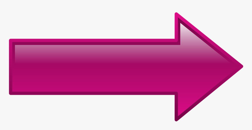 Right, Arrow, Pointing, Purple, Shape, Sign, Symbol - Pink Arrow Right Png, Transparent Png, Free Download