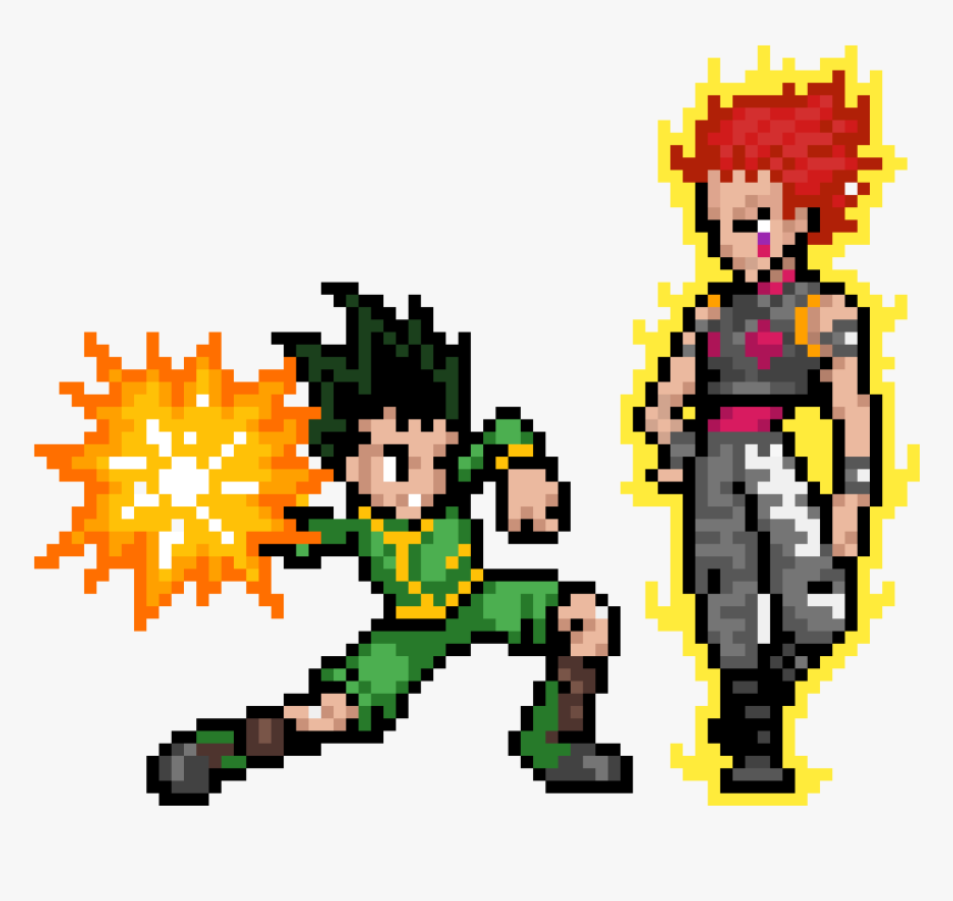 Hunter X Hunter Pixel Art, HD Png Download kindpng