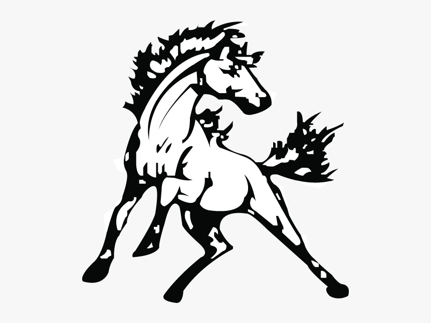 Mustang Clipart Horse Symbol - South Effingham High School Mascot, HD Png Download, Free Download