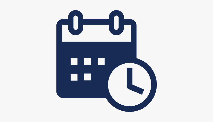 Academic Calendar Icon - Blue Calendar Png Icon, Transparent Png, Free Download