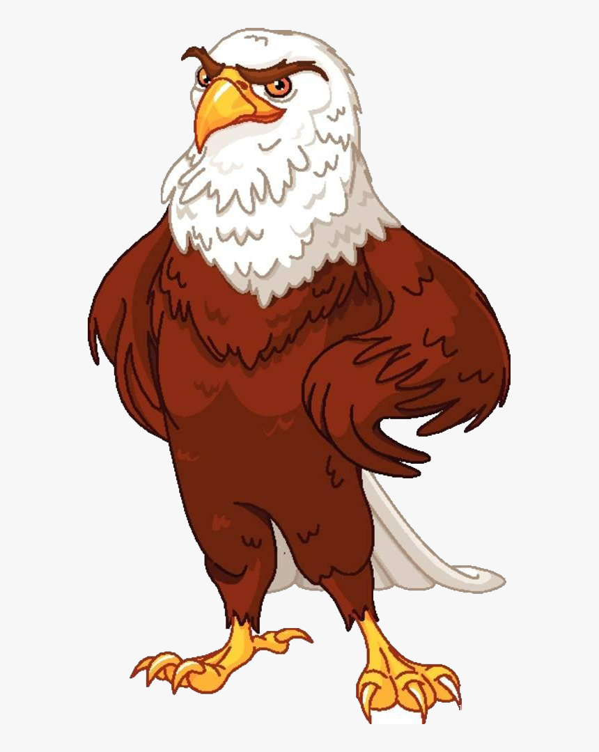 Cartoon American Eagle Vector, HD Png Download, Free Download