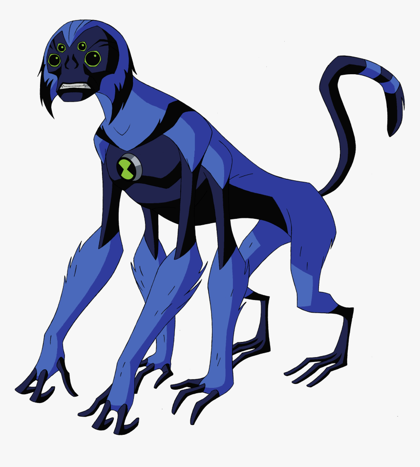 Spider Monkey Clipart Mankey - Ben 10 Alien Spider Monkey, HD Png Download, Free Download