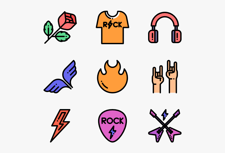 Rock N Roll Png, Transparent Png, Free Download