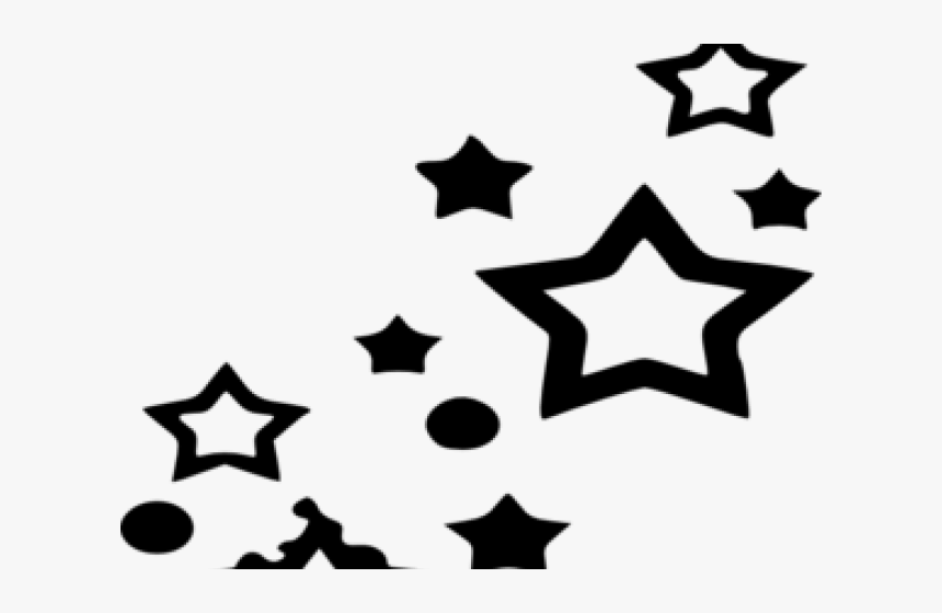 Transparent Stars Clipart Black And White - Star Tattoo Png Transparent, Png Download, Free Download