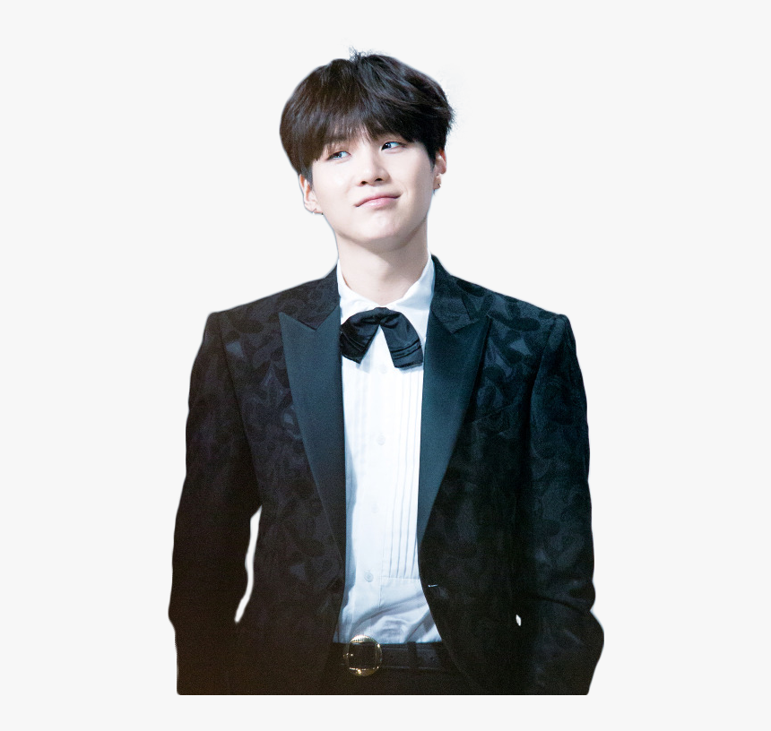 Suga With Suit Png, Transparent Png, Free Download