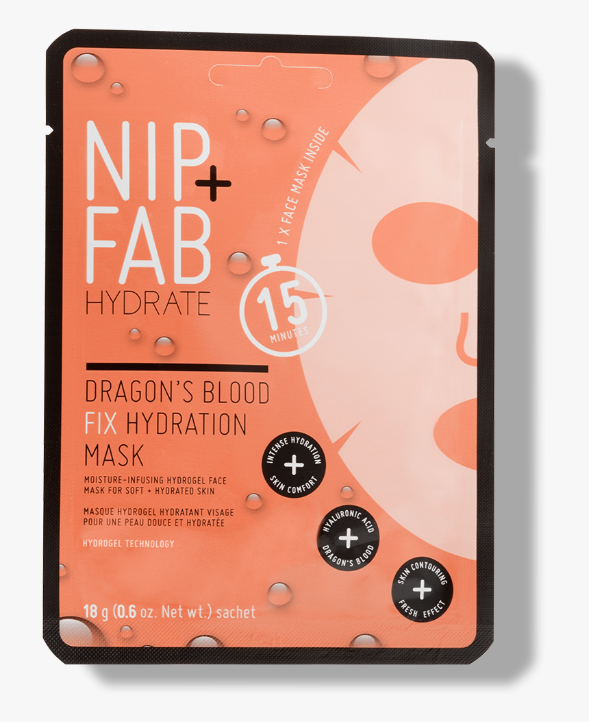 Dragon"s Blood Fix Hydration Mask Nip Fab - Nip And Fab Dragons Blood Mask, HD Png Download, Free Download