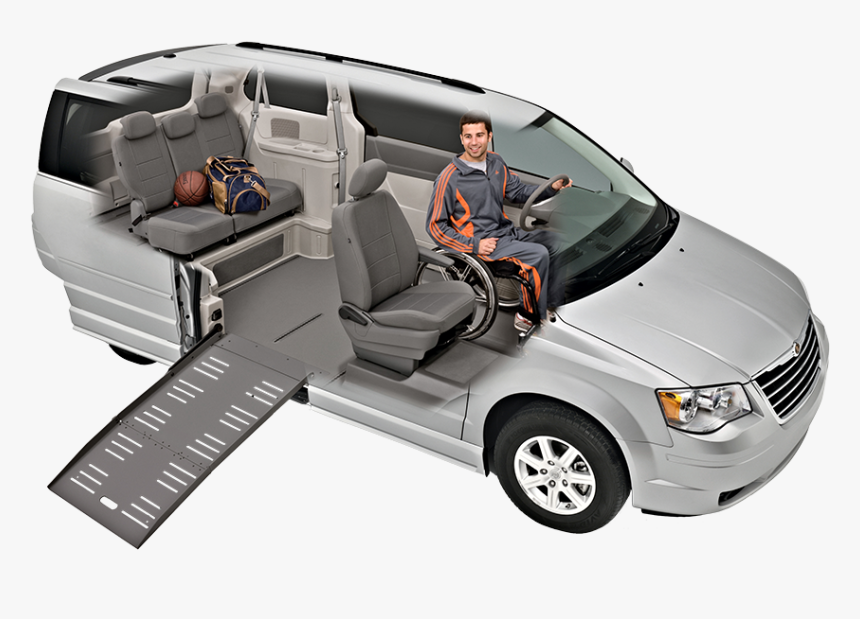 Wheelchair Van Rental Animation Frame - Handicap Van, HD Png Download, Free Download