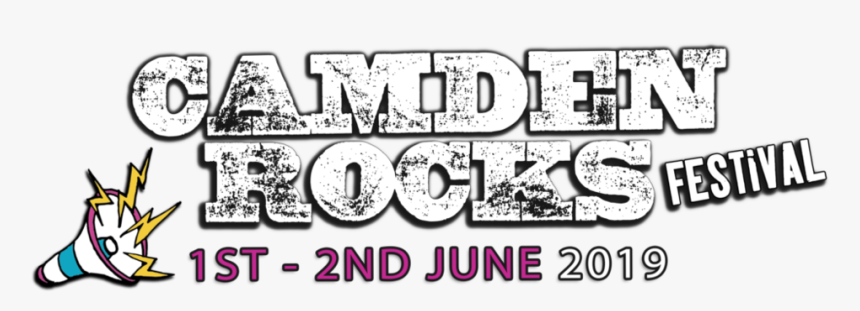 Camden Rocks Festival Logo 2019 Vm - Graphic Design, HD Png Download, Free Download