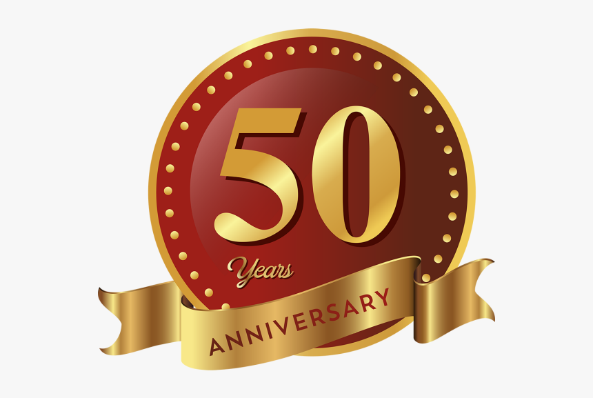 Th Anniversary Badge - 50 Year Anniversary Png, Transparent Png, Free Download