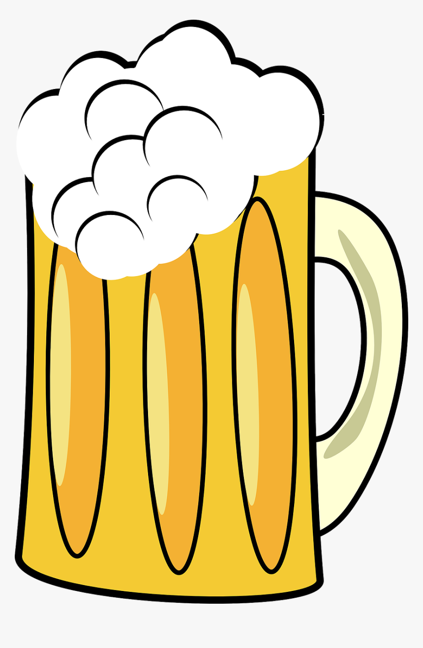 Jarra De Cerveza, Bebidas, Espuma, Licor, Alcohólica - Alcoholic Drinks Clipart, HD Png Download, Free Download