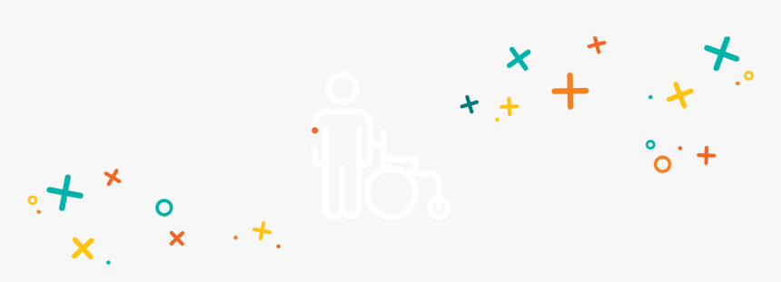 Graphic Icon Of A Person And A Wheelchair, HD Png Download, Free Download