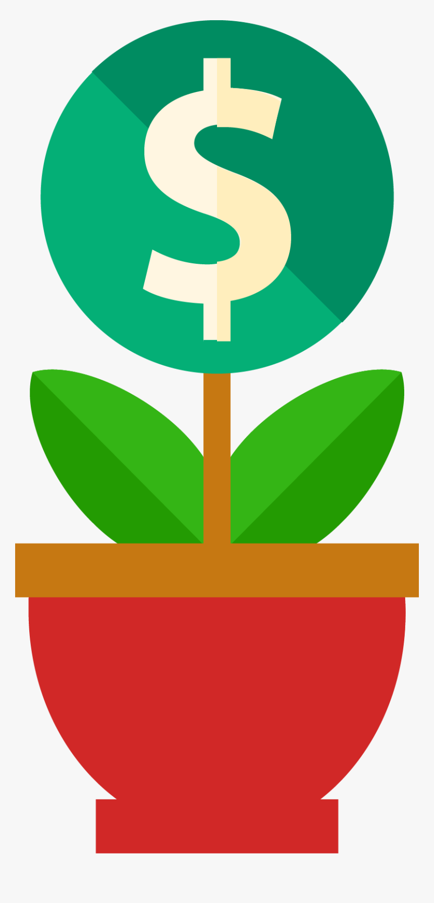 Promote Help Ensure Your Retirement Is Enjoyable And - Investment Clipart Plant, HD Png Download, Free Download