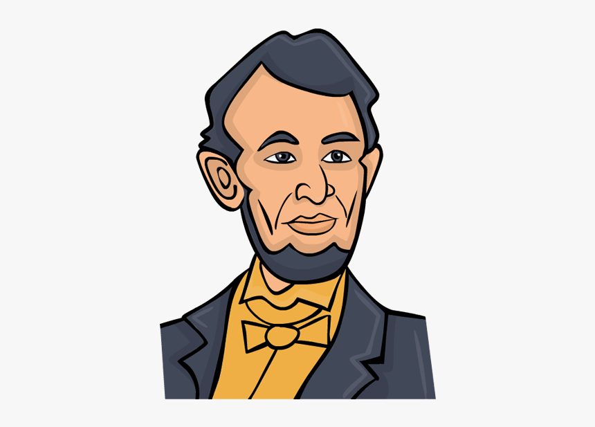 Abraham Lincoln Clipart Artwork - Clip Art Abe Lincoln, HD Png Download, Free Download