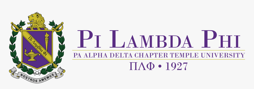 Pi Lambda Phi Temple University, HD Png Download, Free Download