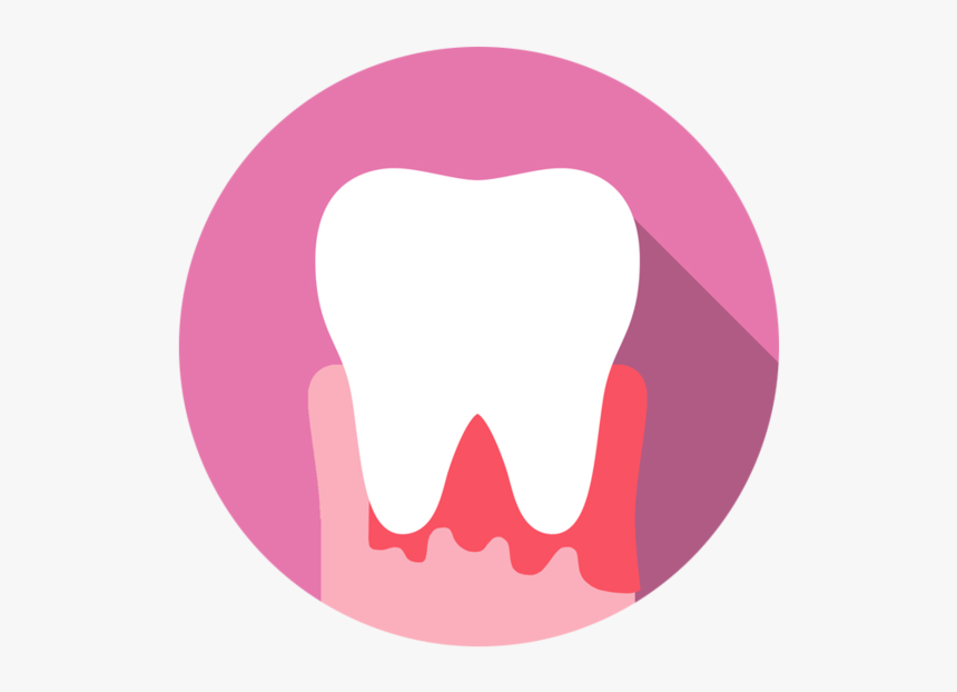 Dentist Clipart Dental Pain - Free Icon Of Gum Bleed Clipart Png, Transparent Png, Free Download