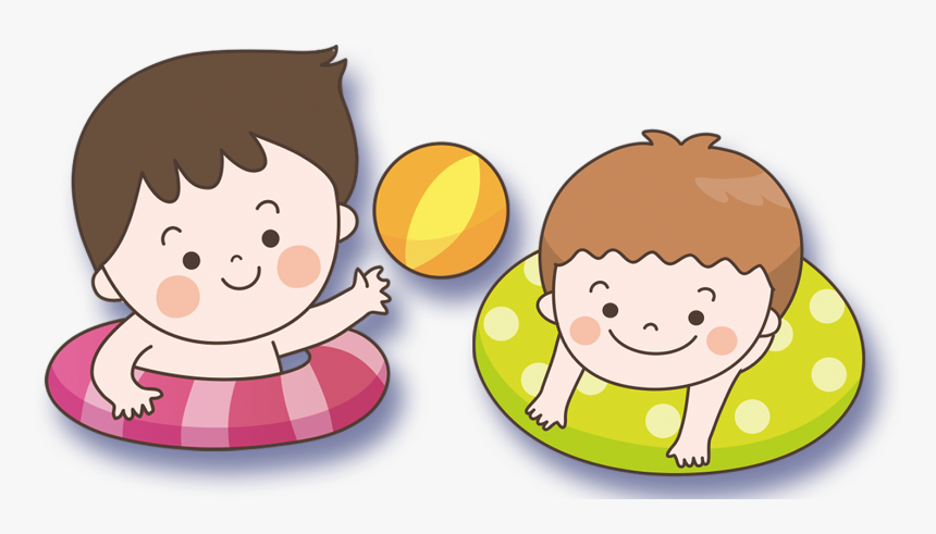 Child Swimming Clipart - Clipart Of Swimming Child, HD Png Download, Free Download