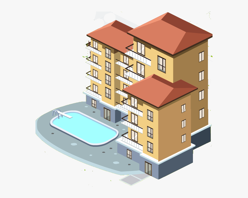 Apartment Transparent Png - Apartment Png, Png Download, Free Download