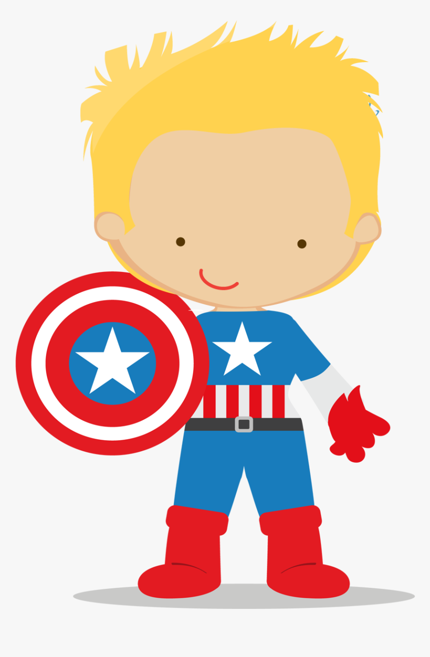 Avengers Babies Clipart - Superhero Kids Iron Man, HD Png Download, Free Download