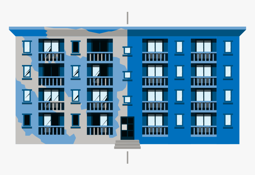 Building Fix Flip Loans - Apartment In Building Png, Transparent Png, Free Download