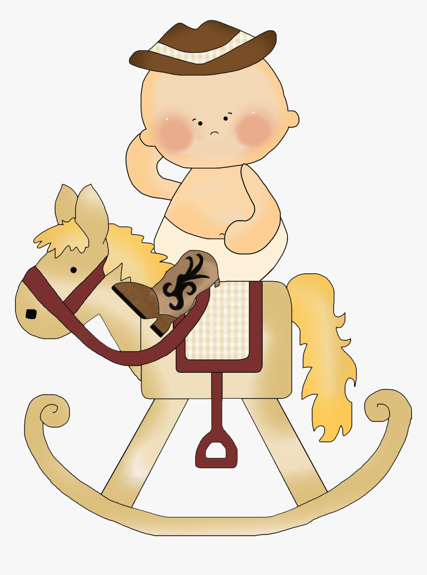 Clipart Baby Kid - Baby Cowboy Clipart, HD Png Download, Free Download
