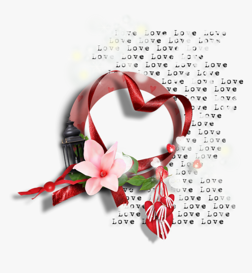 Love, Cadre Png St Valentin - Cluster Png St Valentin, Transparent Png, Free Download