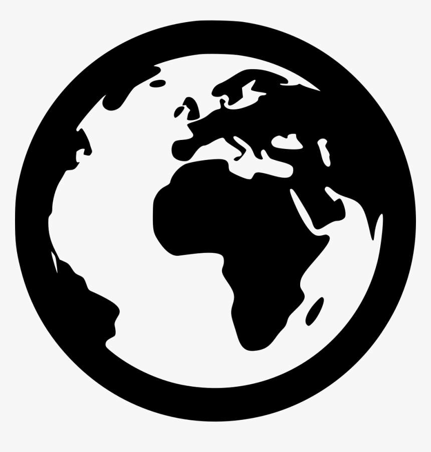 Globe Map - World Map, HD Png Download, Free Download