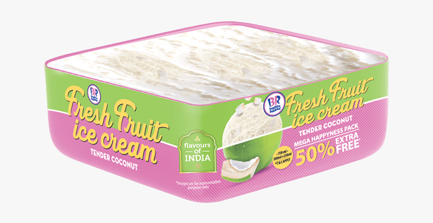 Baskin Robbins Tender Coconut Ice Cream, HD Png Download, Free Download