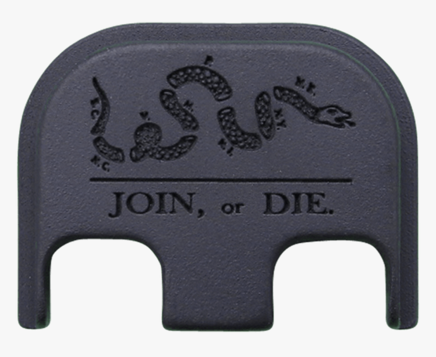 Join Or Die Titanium Blackout Finish Back Plate - Ox, HD Png Download, Free Download