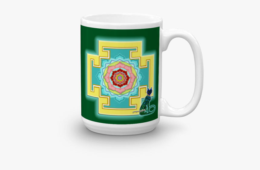 Saraswati"s Yantra Mug - Yantra, HD Png Download, Free Download