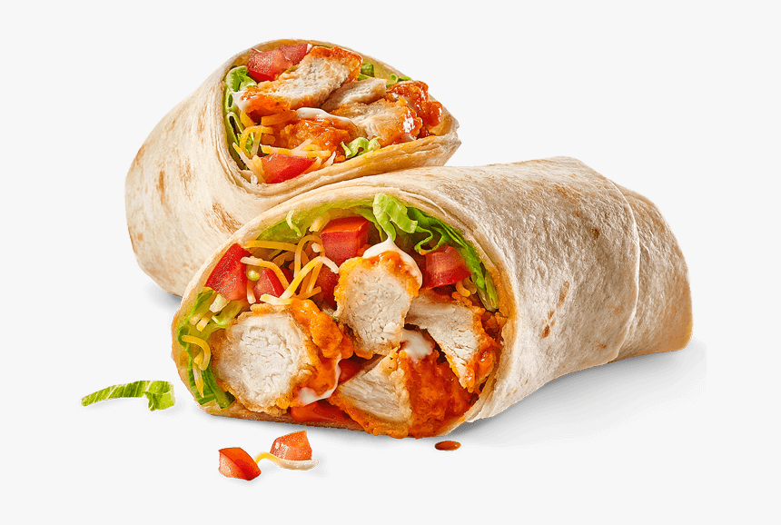 Veg Or Non Veg Rolls , Png Download - Buffalo Wild Wings Wrap, Transparent Png, Free Download