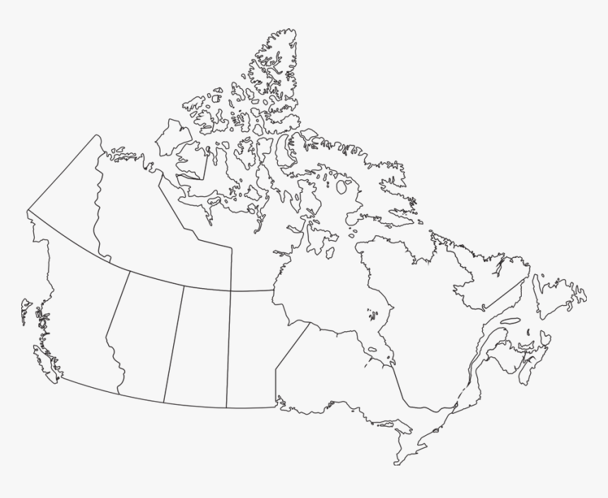 Map, Canada, Provinces, Territories, Alberta - Rural And Northern Immigration Pilot Program, HD Png Download, Free Download